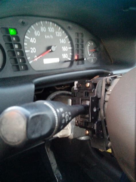 переключатель дворников — Nissan Sunny (B15), 1,5 л, 2001 года ...