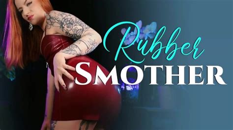 Rubber Smother FemDom Latex Ass Worship Facesitting