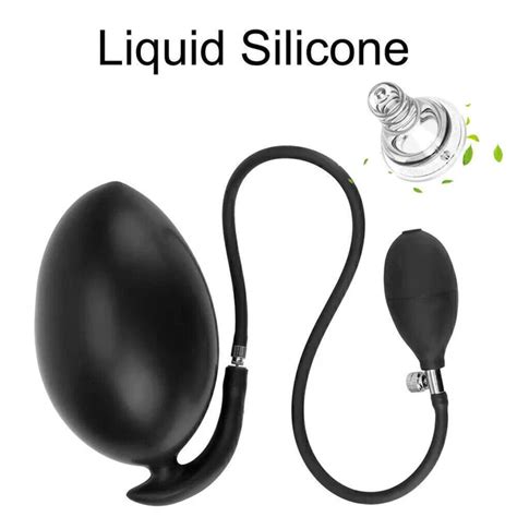ADULTS GAMES BONDAGE INFLATABLE ANAL SEX PLUG VAGINAL EXPANDER BUTT
