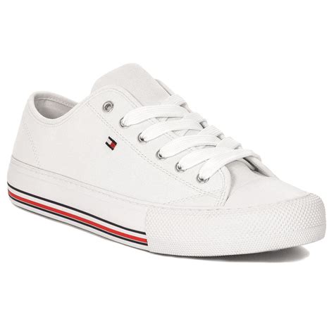 Tommy Hilfiger Damskie Trampki Niskie Bia E Midiamo Pl