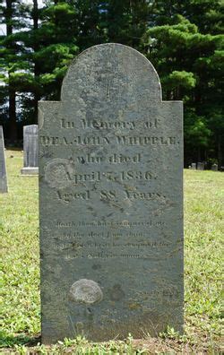 Deacon John Whipple 1748 1836 Find A Grave Memorial