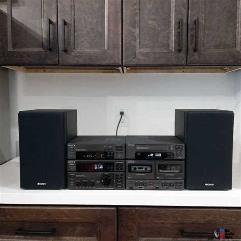 Vintage Sony Mini Hi Fi Stereo System Mhc 3500 Compactbookshelf C