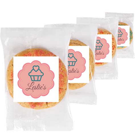 personalized fresh beginnings individually wrapped sugar cookie