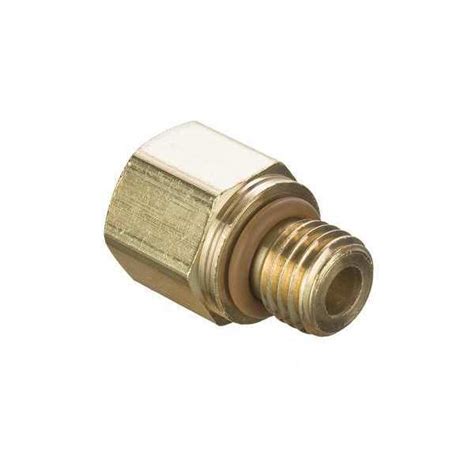 Parker Metric Compression Fitting Brass 222P 6 MI16 Zoro