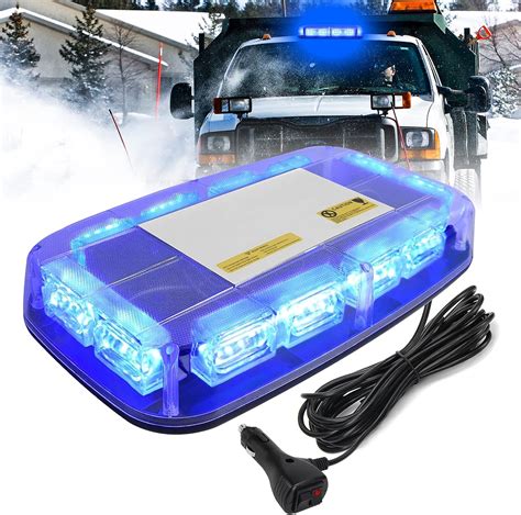 Opl Blue Rooftop Strobe Light Bar Led Rooftop Strobe Beacon Lights