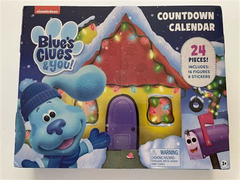 Nickelodeon BLUE'S CLUES & YOU Advent Countdown Calendar 16 Figures 8 ...