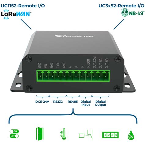 Ursalink UC3552 Remote I/O (NB-IoT) | IoT-Shop