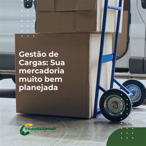 Transcompras Transportes E Compras Comerciais - Transcomap Transportes no LinkedIn: A gestão de suas cargas é um dos ...
