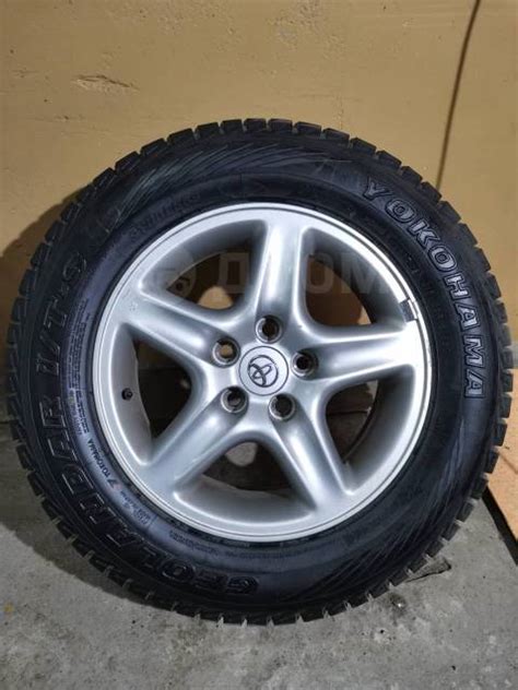 Зимние шины на литых дисках Япония, 16", 1 шт, 215 мм, 65 %, радиальный ...