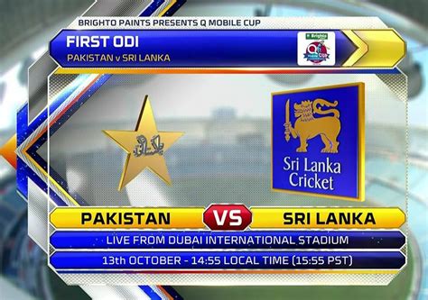 The 1st Odi Between Pak Vs Sl On Friday Cricket Images And Photos