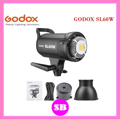 Jual Godox SL60W Led Video Light Lampu Studio SL 60W Bowens Mount