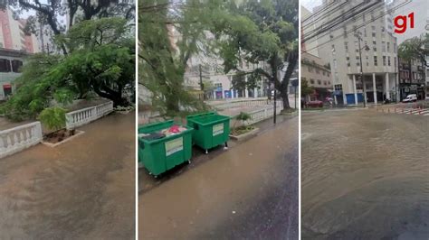 V Deo Durante Temporal Sirenes S O Acionadas Em Petr Polis Rio De