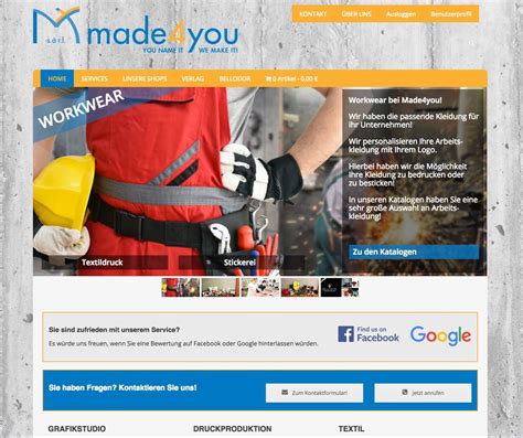 Neue Internetseite für Made4you.lu - Made4you Werbung