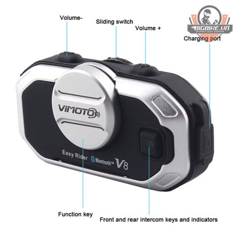 TAI NGHE BUETOOTH VIMOTO V8 – Như Moto