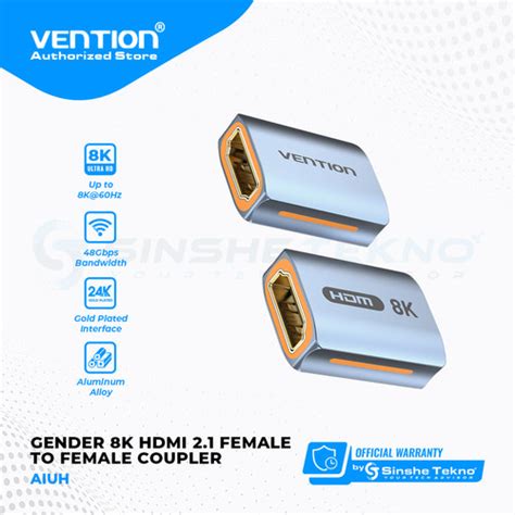 Jual Vention Gender Konektor Hdmi Female To Female Coupler K K