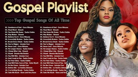 Gospel Playlist 2024 With LyricsTop Gospel Songs Of All Time