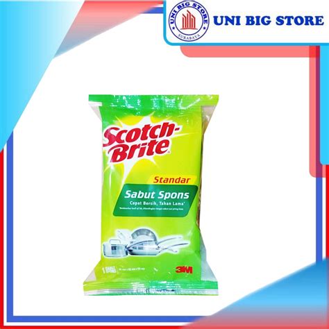 Jual Scotch Brite Sabut Spon M Sponge Cuci Piring Shopee Indonesia