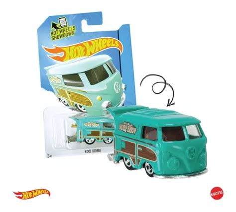 Hot Wheels Kool Kombi Surf Shop Hw City Azul Volkswagen Mercadolivre