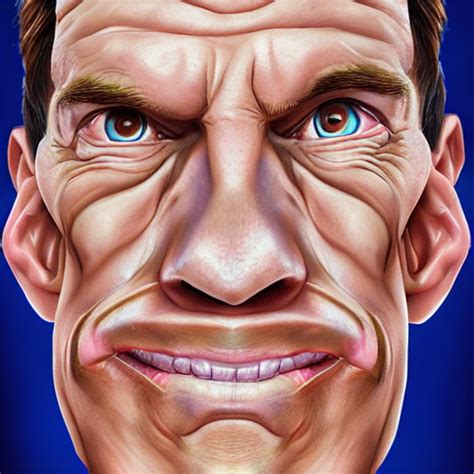 Krea Ai Caricature Portraits Done Of Jerma Realistic Hyp