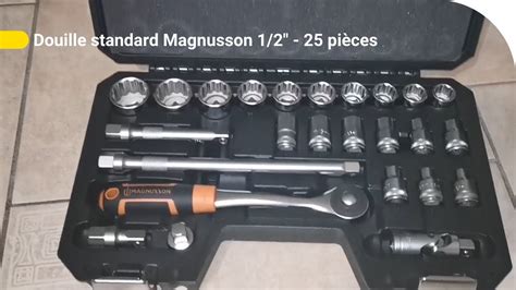 Avis Consommateur Douille standard Magnusson 1 2 25 pièces YouTube