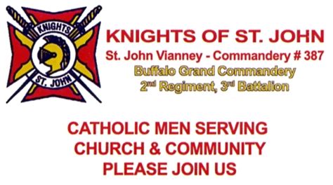 Knights Of St John St John Vianney Roman Catholic Church