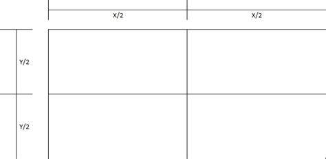 Solved Split Rectangular Polygon Into Quadrants Esri Community