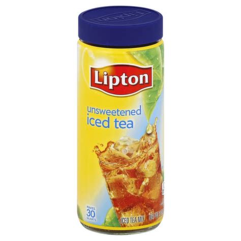 Lipton Iced Tea Mix, Unsweetened - Brookshire's