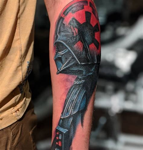 UPDATED: 30 Imposing Darth Vader Tattoos in 2022 | Darth vader tattoo ...