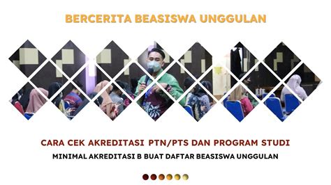 BBU 16 CARA CEK AKREDITASI PTN PTS DAN PROGRAM STUDI UNTUK DAFTAR