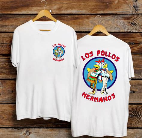 Los Pollos Hermanos 2 Sided T Shirts 2 Sided Walmart