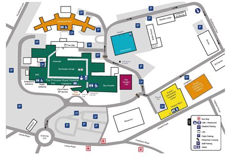 Heath Hospital Cardiff Map