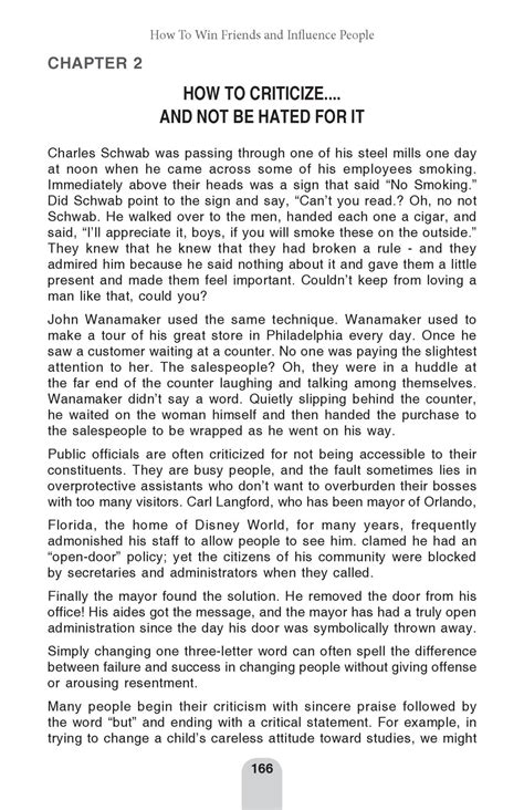 How To Win Friends And Influence People Chapters 1