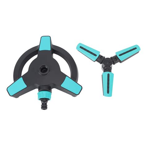 Garden Sprinkler Yard Sprinkler 3 Arms 360 Degrees Rotation Automatic