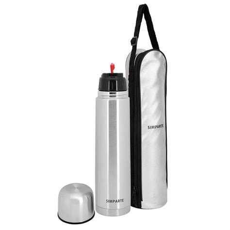 Standard Stainless Steel Pro Life Hot Cold Vacuum Flask Thermos Bottle L Vacuum Seal Cap