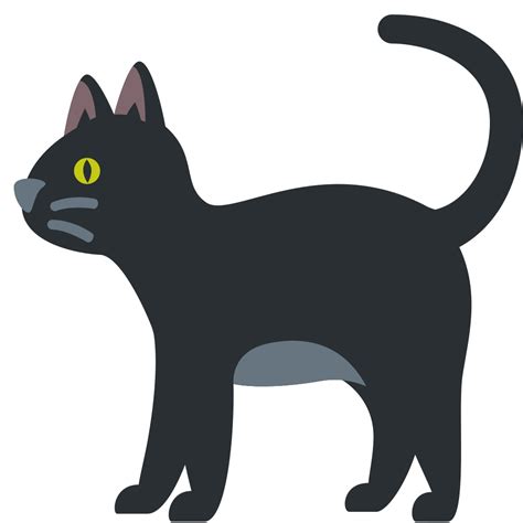 Emoji De Gato Preto