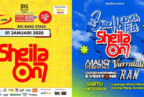 Line Up Dan Rundown Konser Big Bang Festival Malam Ini Ada