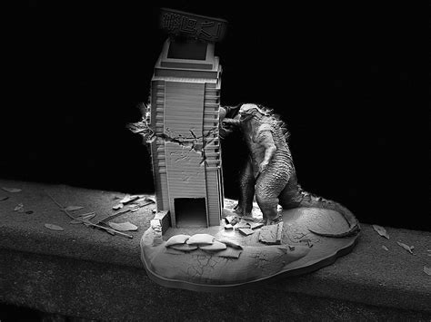 Madzilla Dice Tower Lizard Monster Themed Dice Tower for - Etsy