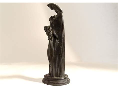 Sculpture Bronze Statuette Goddess Venus Callipyge Nude Late Th Century