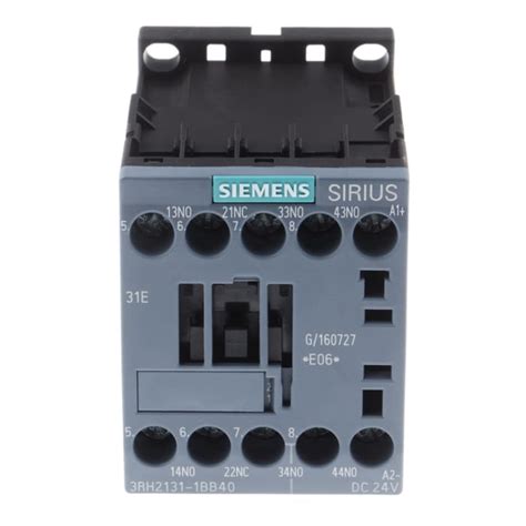 3RH2131 1BB40 Siemens Siemens Contactor Relay 3NO 1NC 10 A