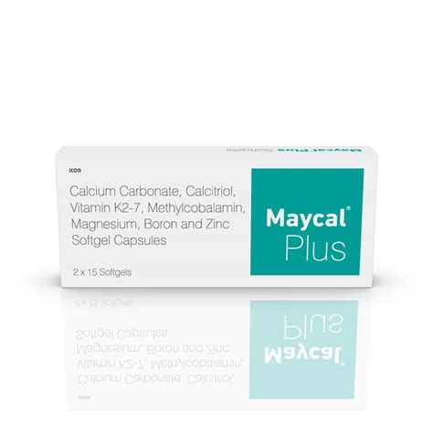 Buy Maycal Plus Strip Of 10 Softgel Capsules Online at Flat 15% OFF ...