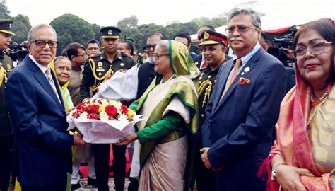 Pm President Elect Attend Reception At Bangabhaban The Business Post