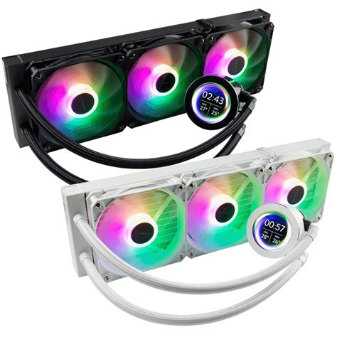 Tecware Eclipse 360 Lcd Screen Liquid Cooler Blackwhite
