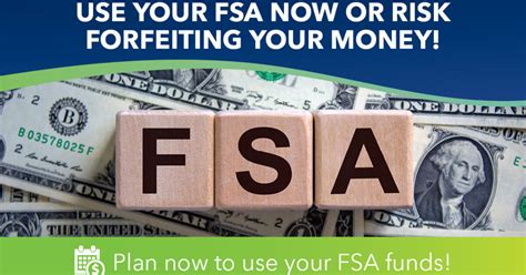 fsa   risk forfeiting  money