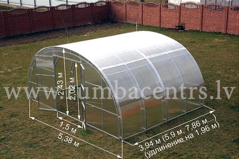 Промышленная теплица FERMER 5M - Теплицы из поликарбоната по низким ценам