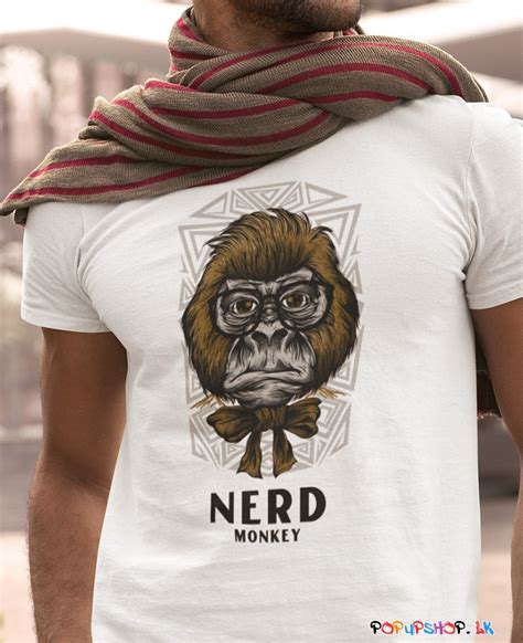 Nerd Monkey T-Shirt | Shop Online | PopUpShop