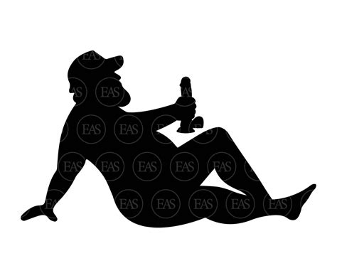 Gay Mudflap Guy With Dildo Svg Fat Sexy Chubby Man Svg Curvy Etsy