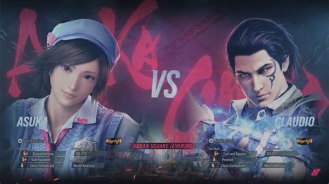 Tekken Closed Network Test Joemoezoe Asuka Vs Mrbaldder Claudio