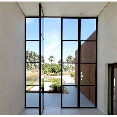 American Design House Entrance Front Pivot Door Large Entrance Modern