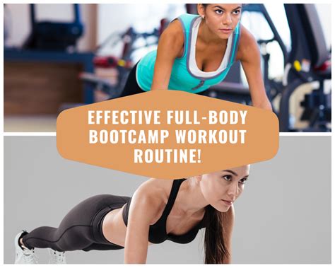 Effective Full Body Bootcamp Workout Routine