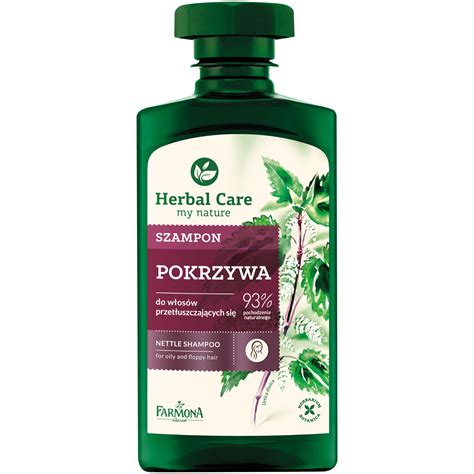 Herbal Care Szampon Do W Os W Przet Uszczaj Cych Si Ml Hebe Pl